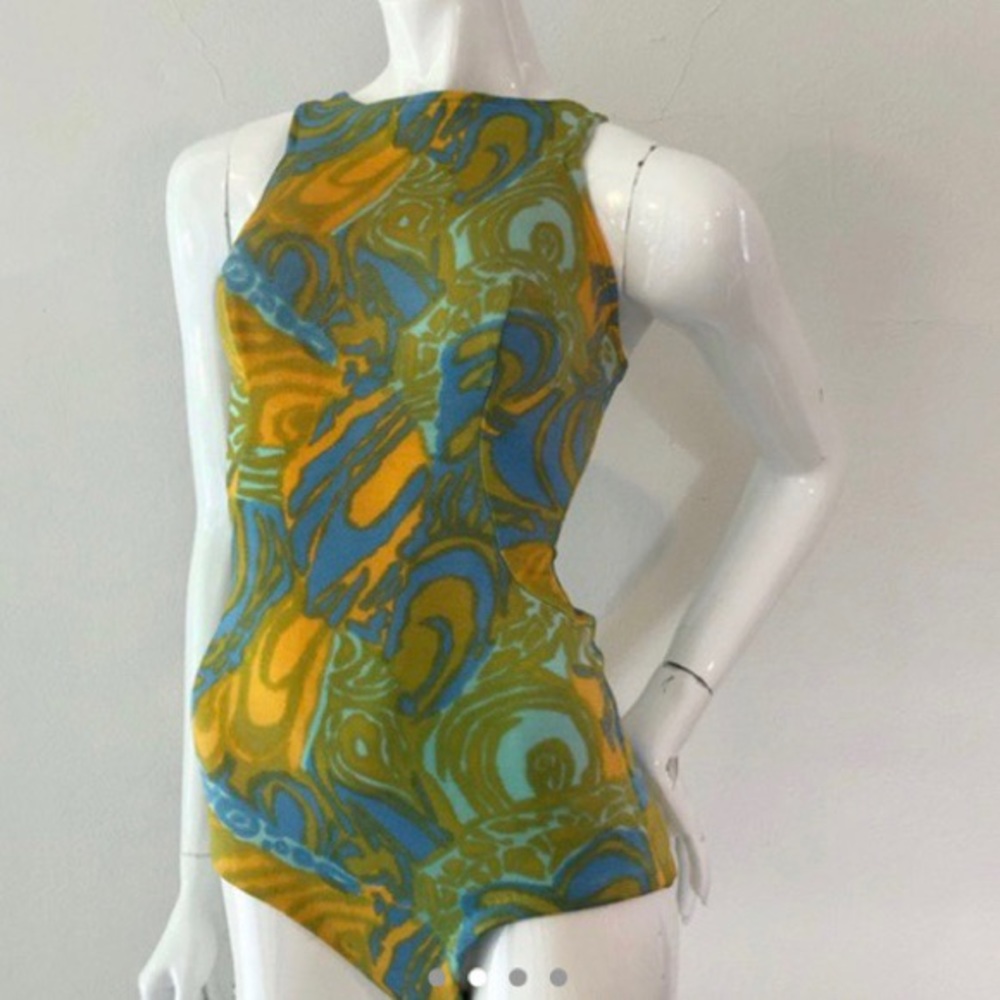 Vintage one piece swimming suit